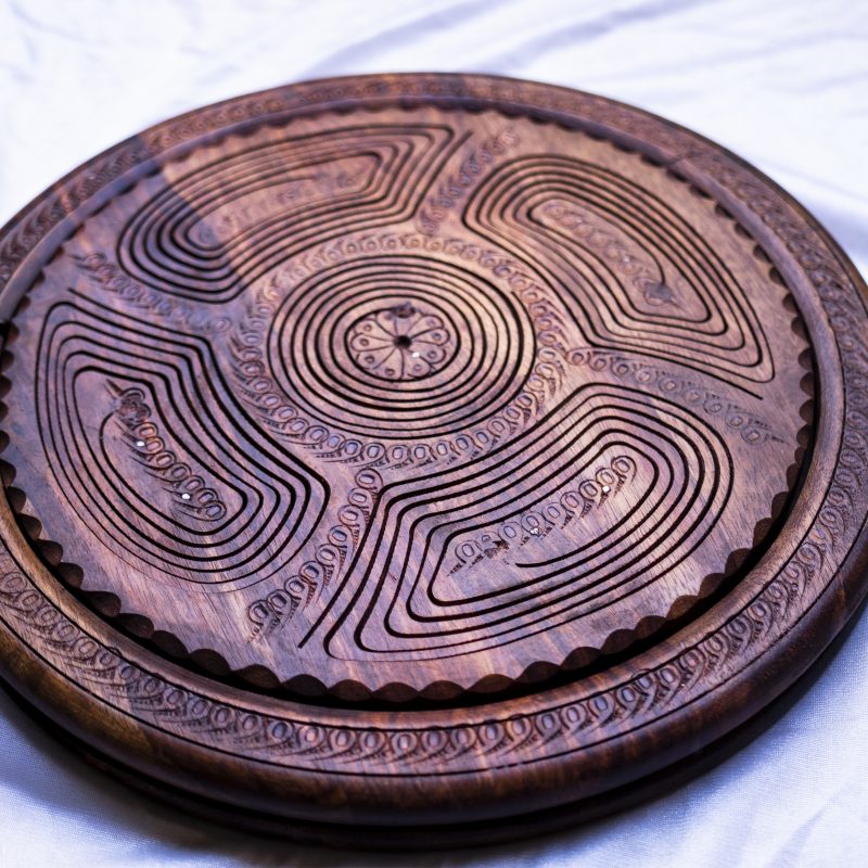 Wooden Foldable Plates Small