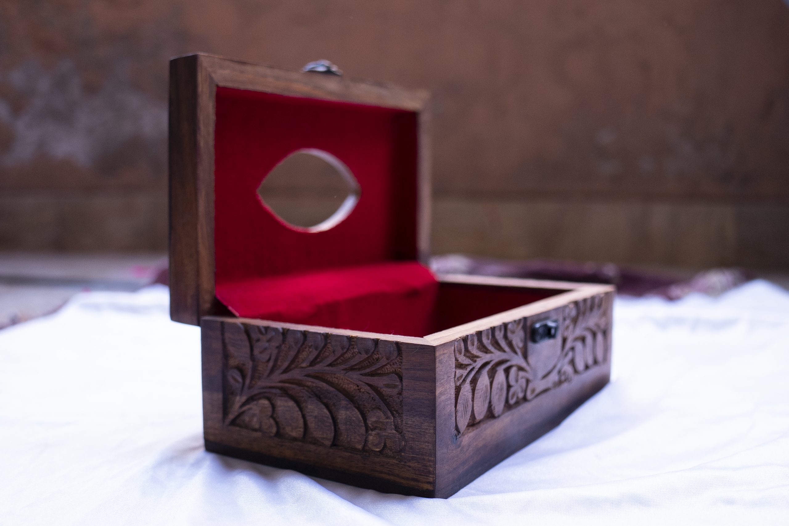 Wooden Tissue Box small - Image 4